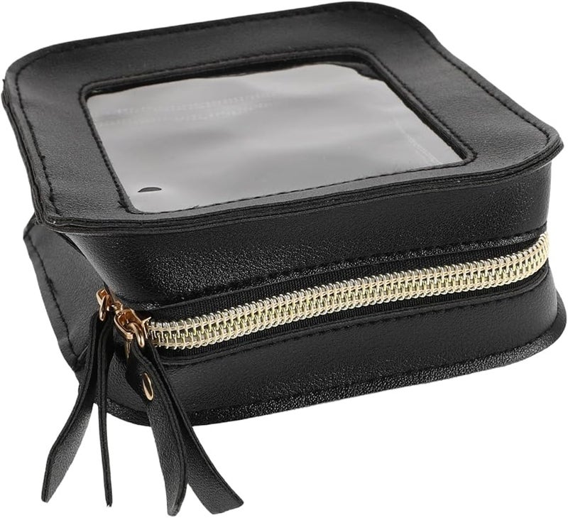 Large Travel Toiletry Bag For Women Makeup Organizer With Zipper For Brushes - Image 1
